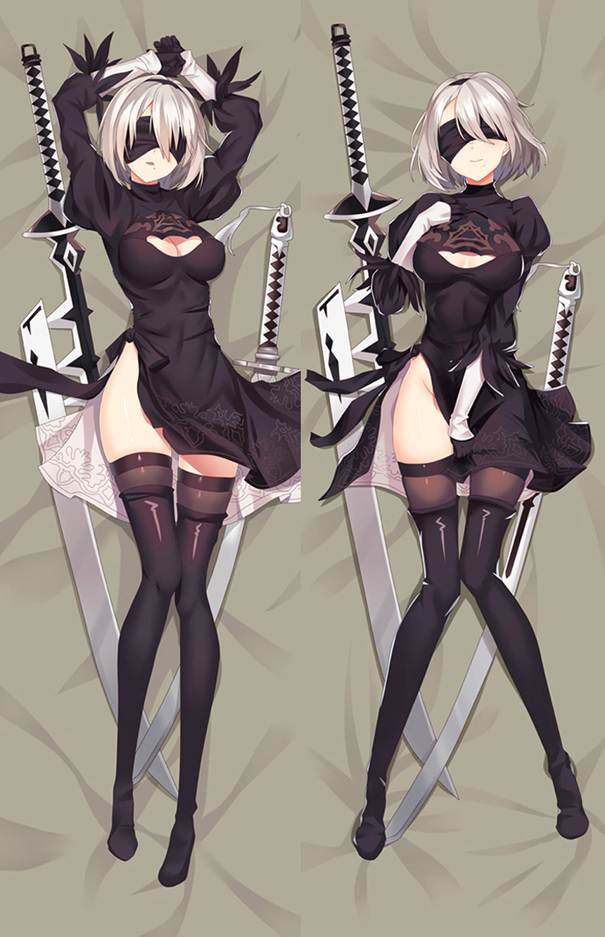 2B Dubbele Zwaarden Dakimakura