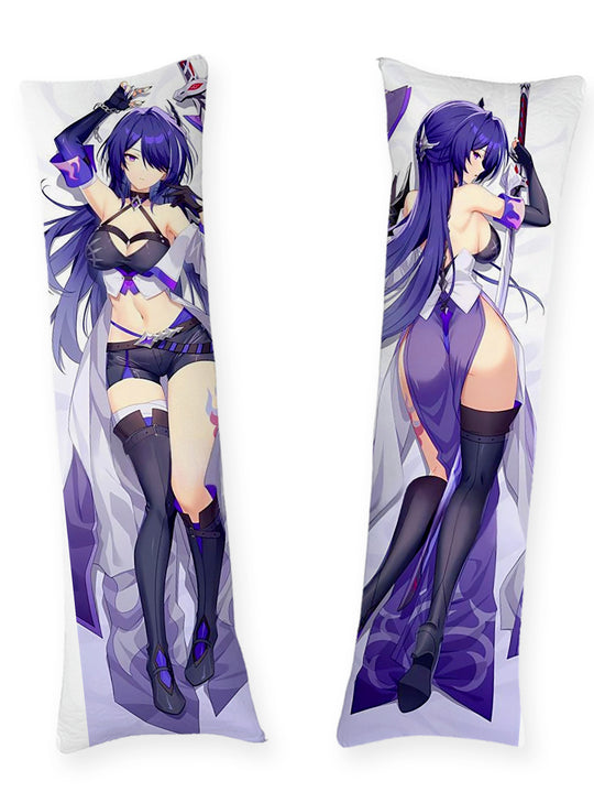 Acheron Jas en Paarse Jurk Dakimakura
