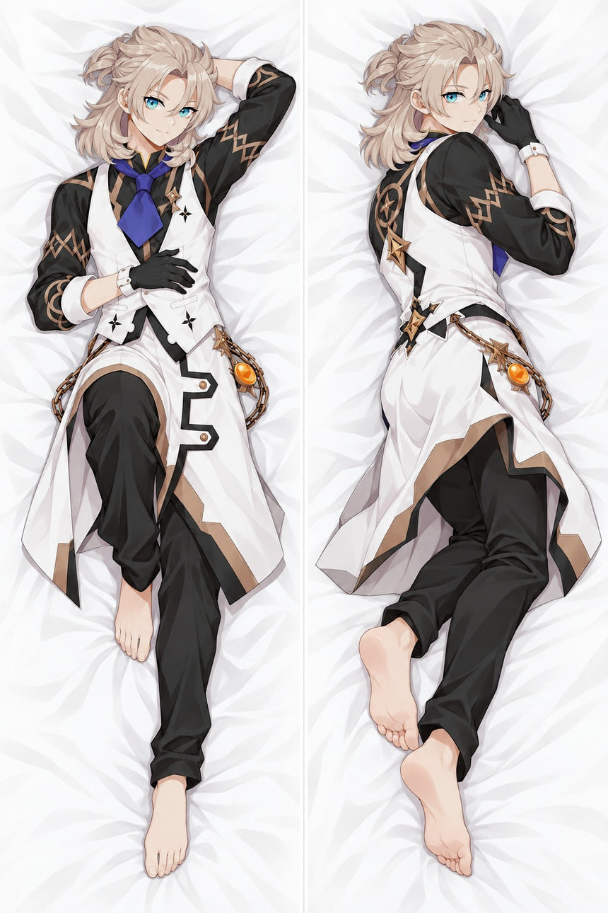Albedo Alchemist Coat Body Pillow
