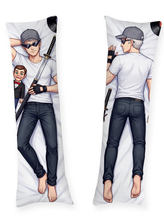 Bro Strider Katana Gevecht op het Dak Dakimakura