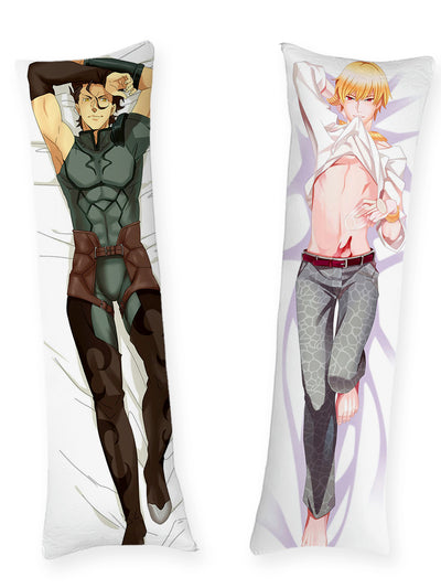 Diarmuid en Gilgamesh Dakimakura