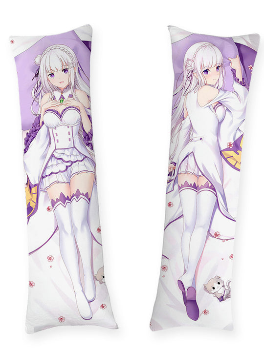 Emilia Witte Jurk Dakimakura