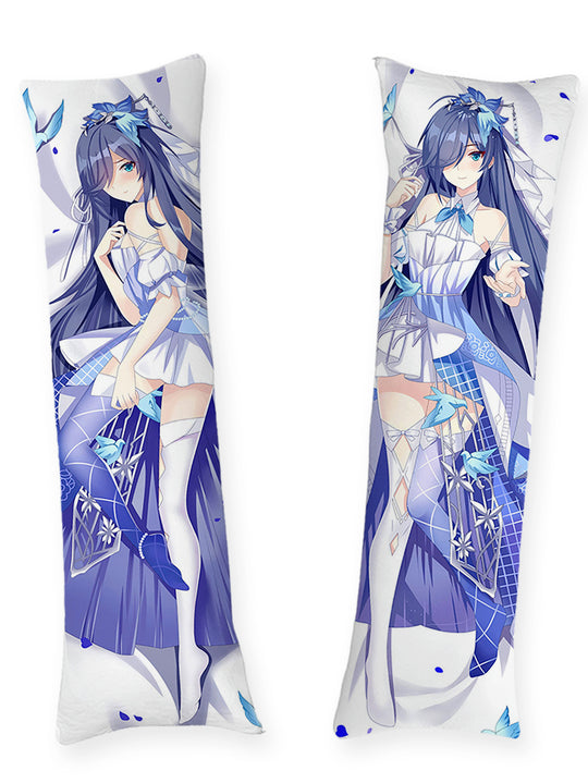 Fu Hua Azuurblauwe Jurk Dakimakura