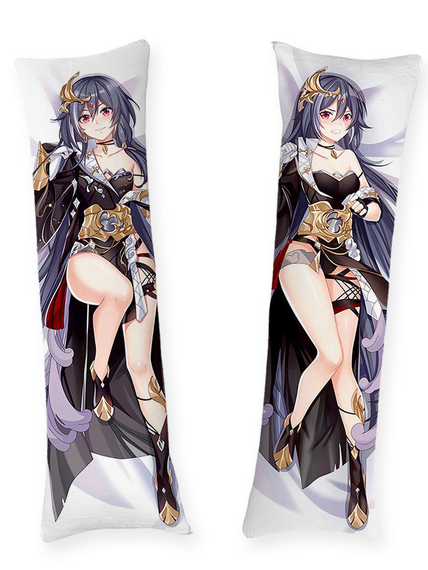 Fu Hua Zwart en Goud Dakimakura