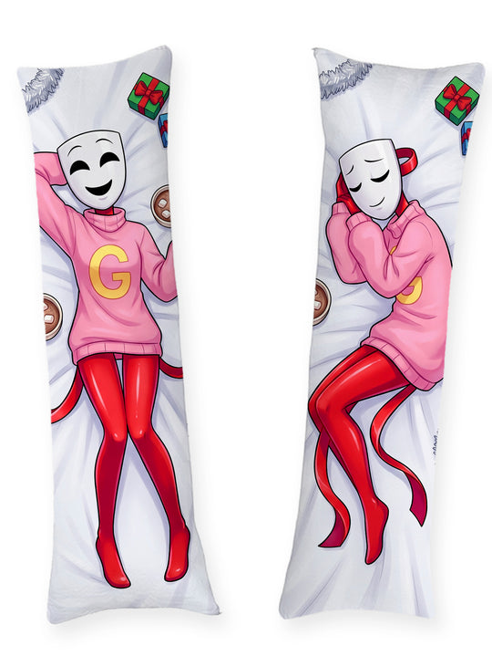 Gangle Roze Kersttrui Dakimakura