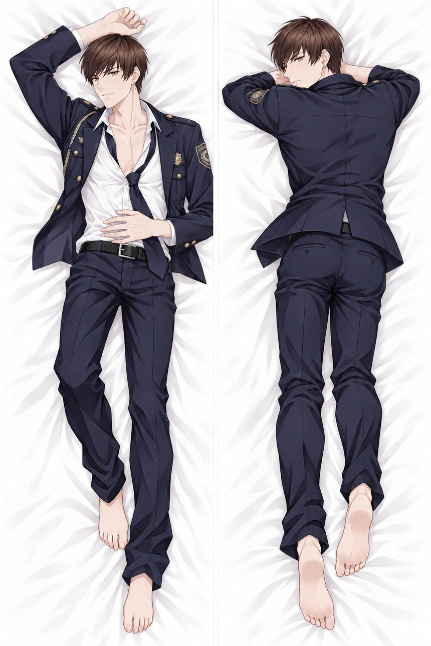 Gavin Police Uniform Body Pillow