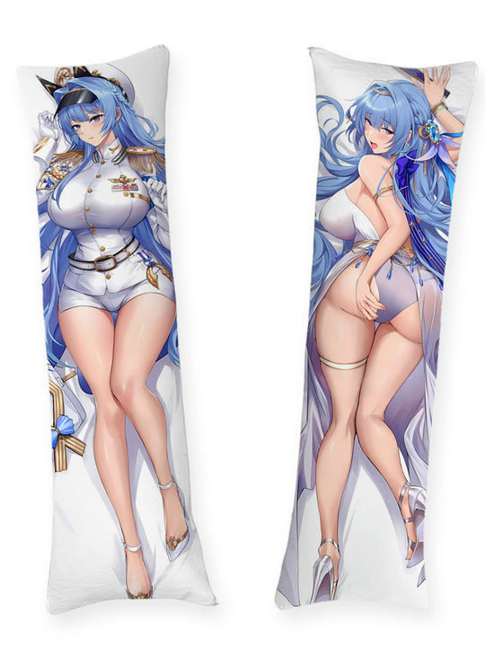 Helm Kapiteinsuniform en Wit Badpak Dakimakura