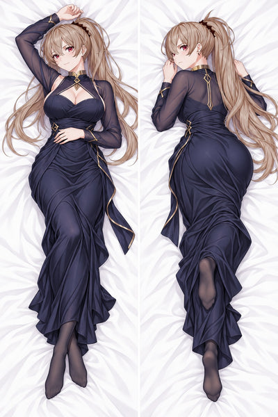 Jean Bart Marineblauwe Avondjurk Dakimakura
