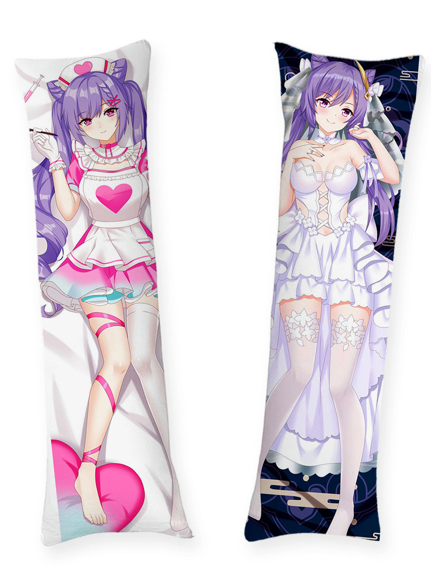 Keqing Verpleegster en Bruid Dakimakura