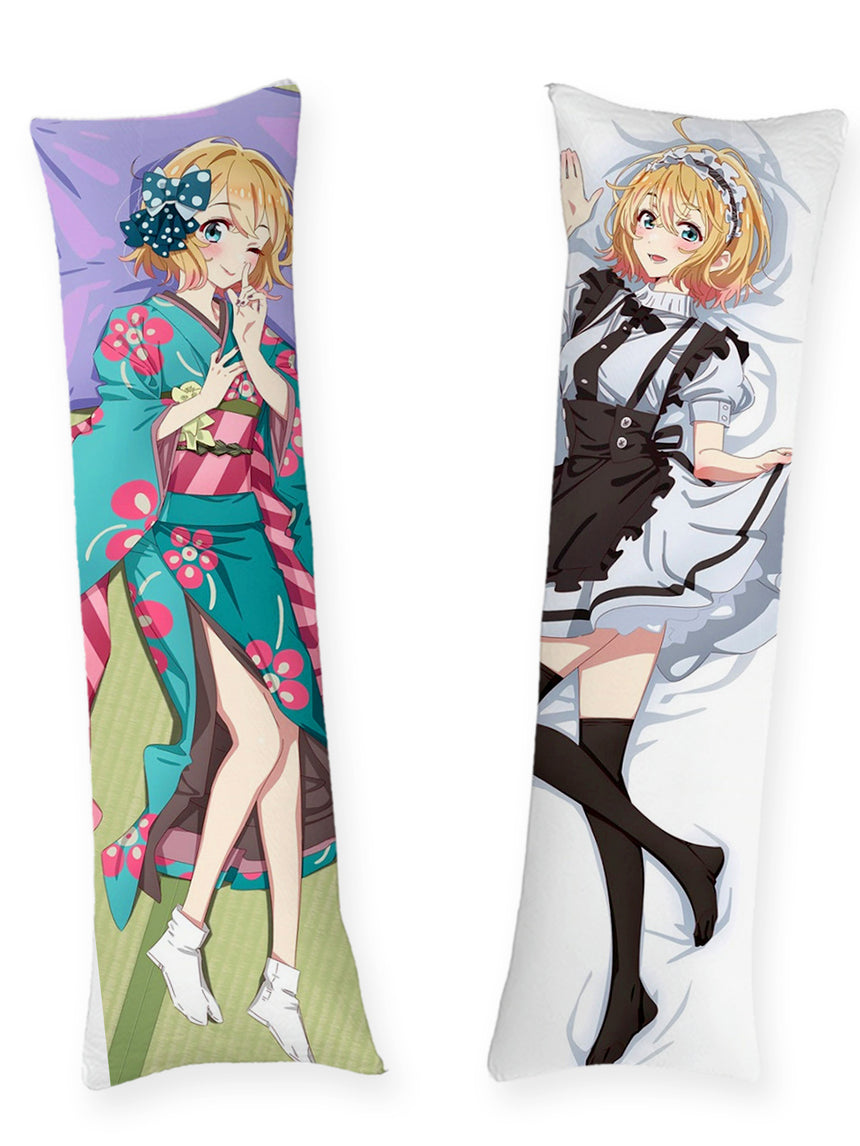 Mami Nanami Groenblauwe Kimono Dakimakura