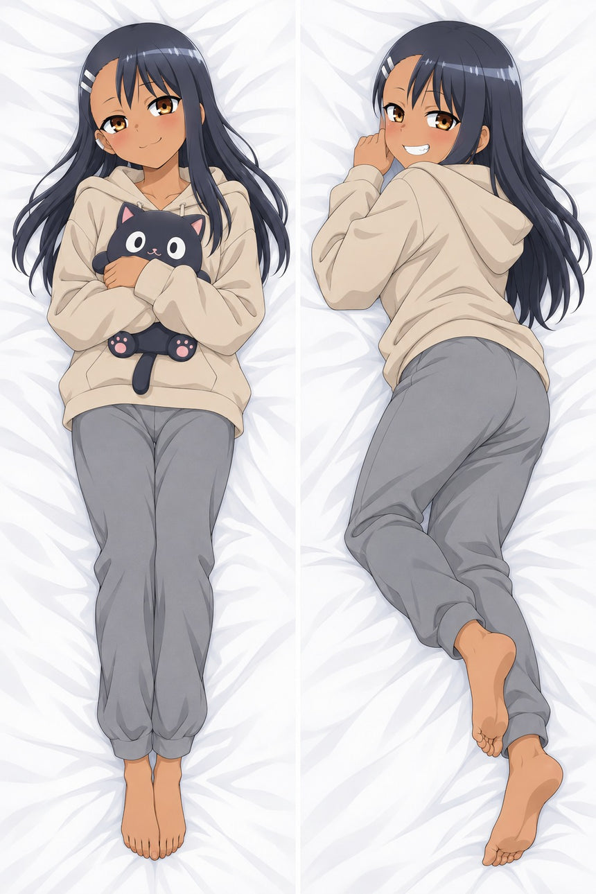 Nagatoro Beige Hoodie Body Pillow