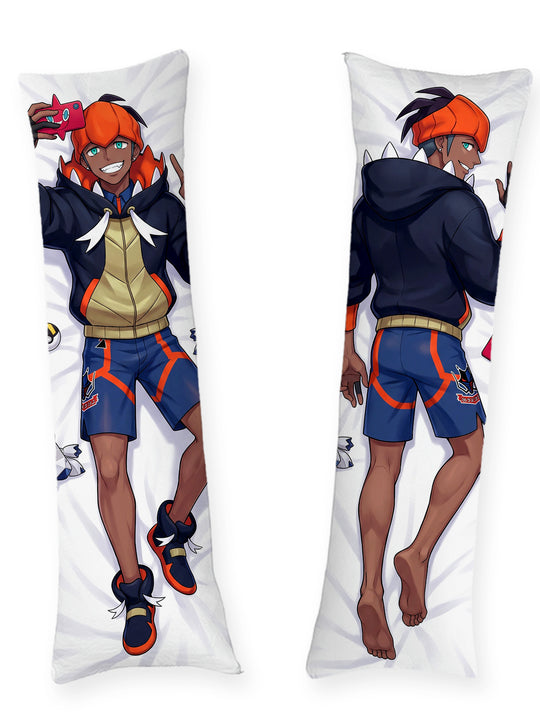 Raihan Pokemon Draken Hoodie Selfie Dakimakura