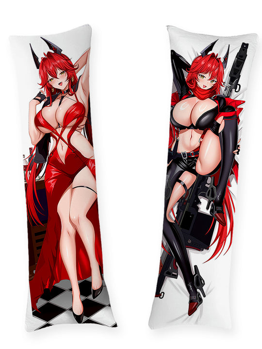 Red Hood Nikke Rode Bandjesjurk Dakimakura