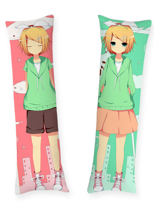 Rin Kagamine Groene Hoodie Dakimakura