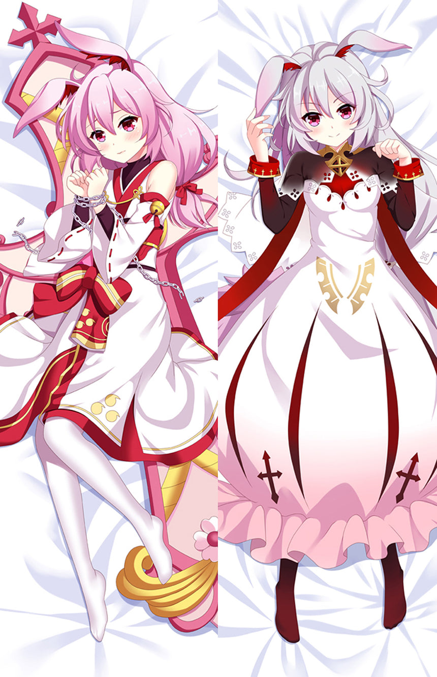 Theresa Apocalypse Roze en Witte Jurk Dakimakura