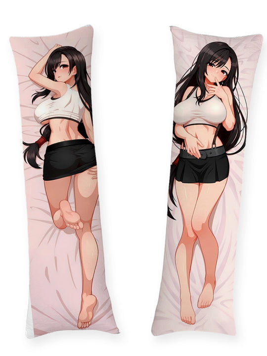 Tifa Lockhart Zwarte Rok Dakimakura