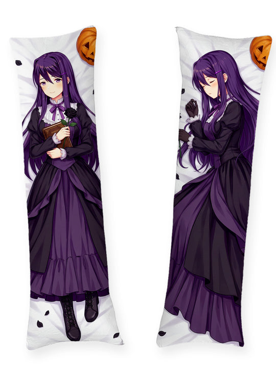 Yuri DDLC Gotische Victoriaanse Jurk Dakimakura