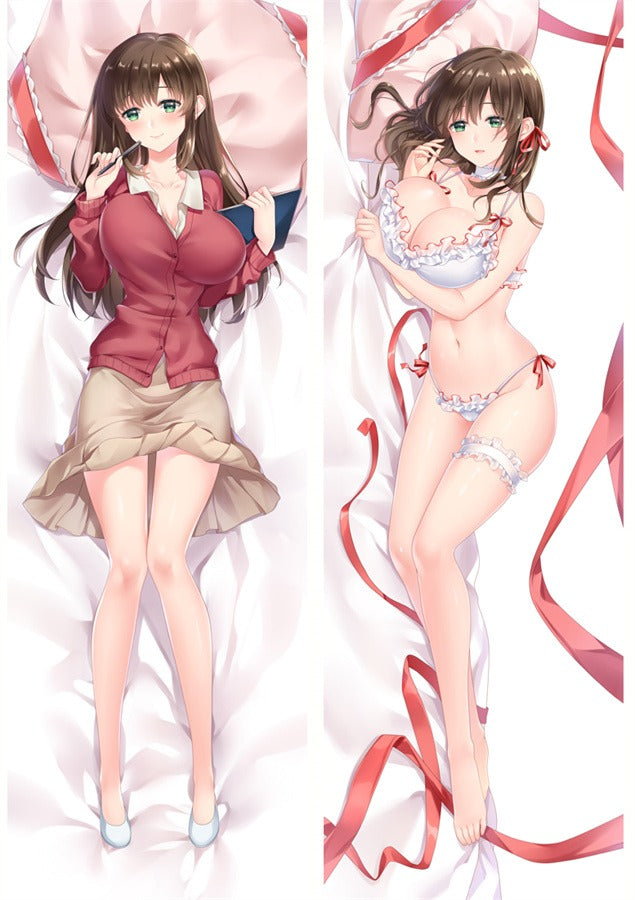 Hina Tachibana Witte Lingerie Dakimakura