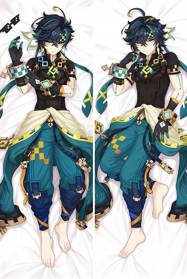 Kinich Natlan Jagersoutfit Dakimakura