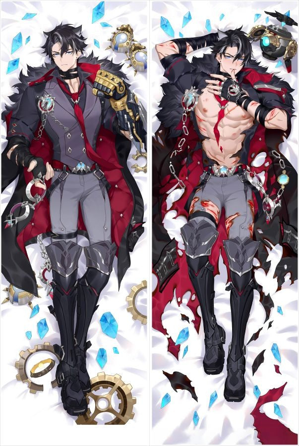Wriothesley Open Gescheurd Shirt Dakimakura