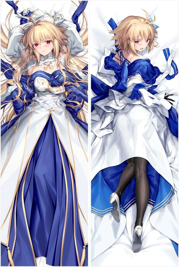 Arcueid Brunestud Koningsblauwe Jurk Dakimakura