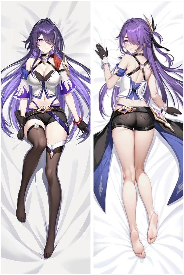 Acheron Lange Jas en Zwarte Short Dakimakura
