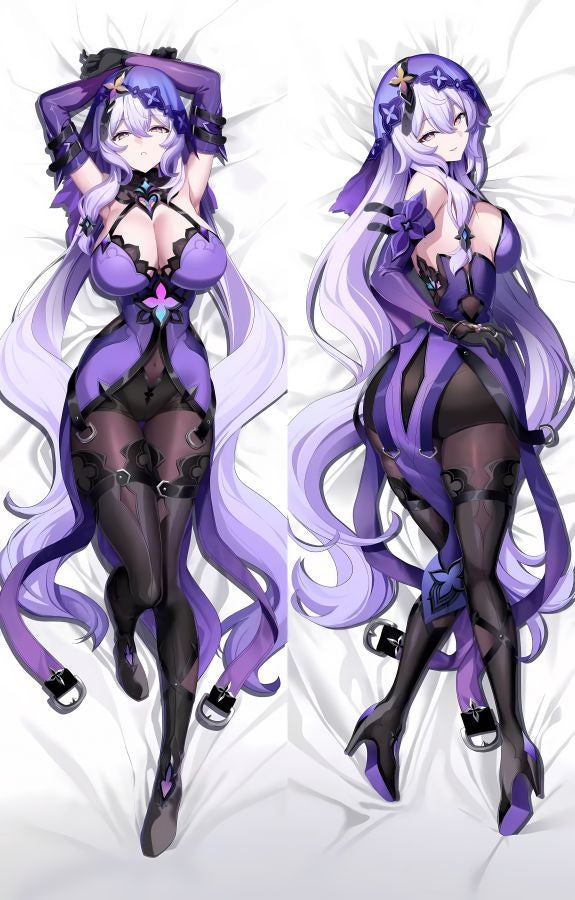 Black Swan Paarse Jurk en Panty Dakimakura