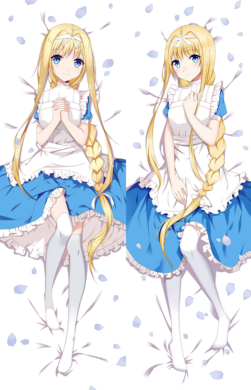Alice Zuberg Blauwe Jurk Dakimakura