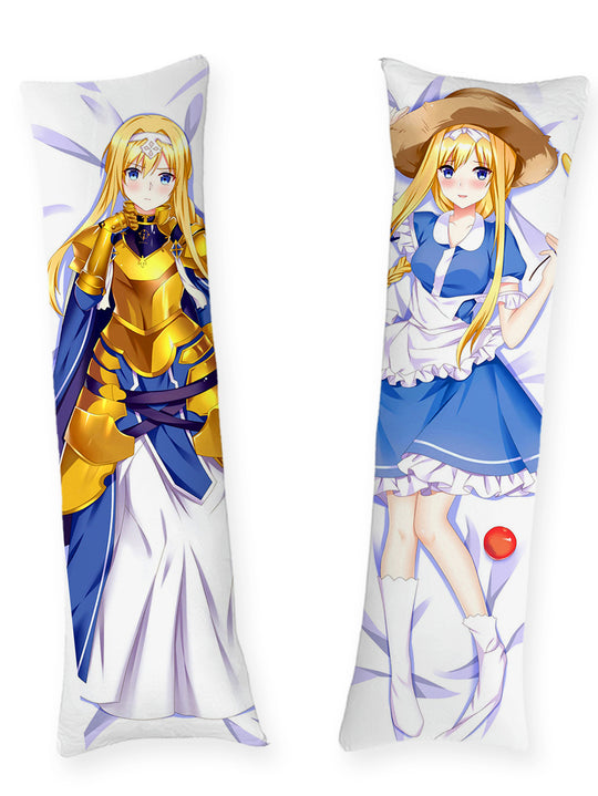 Alice Zuberg Gouden Harnas Dakimakura