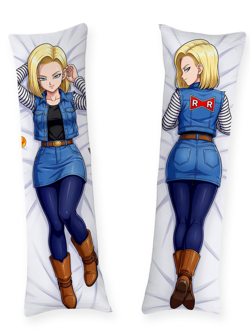 Android 18 Denim Vest Pin Up Dakimakura
