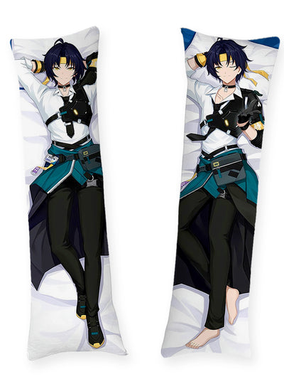 Asaba Harumasa Petrolblauwe Jas Dakimakura