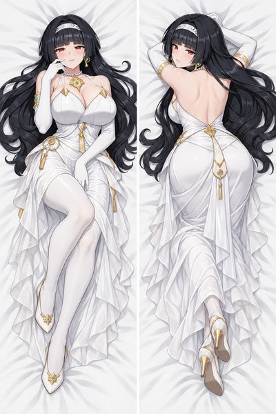 Astra Yao Witte Podiumjurk Dakimakura