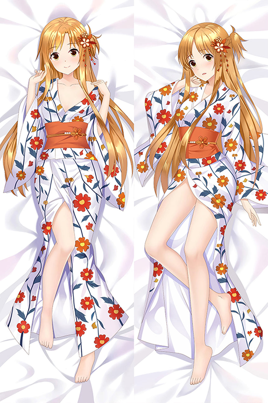 Asuna Bloemen Yukata Dakimakura