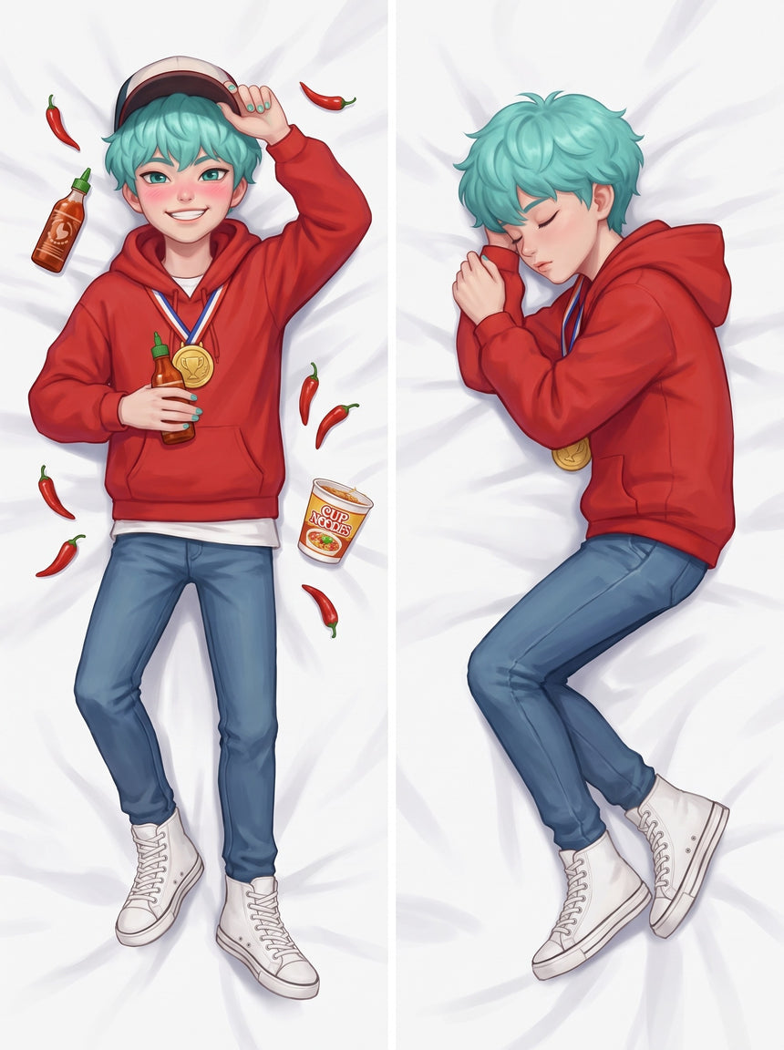 Baby Saja Spicy Challenge Kampioen Dakimakura