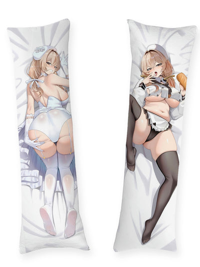 Bready Nikke Witte Bakkersoutfit Dakimakura