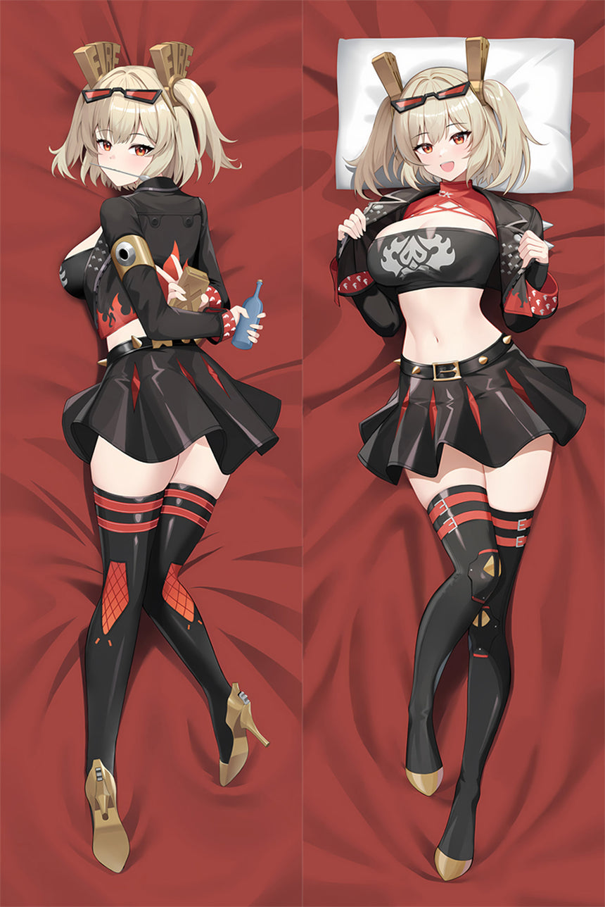 Burnice Witte Punk Outfit Dakimakura