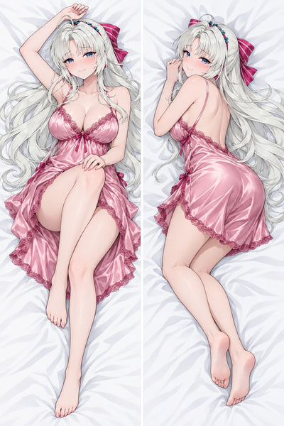 Carlotta Roze Satijnen Nachtjapon Dakimakura