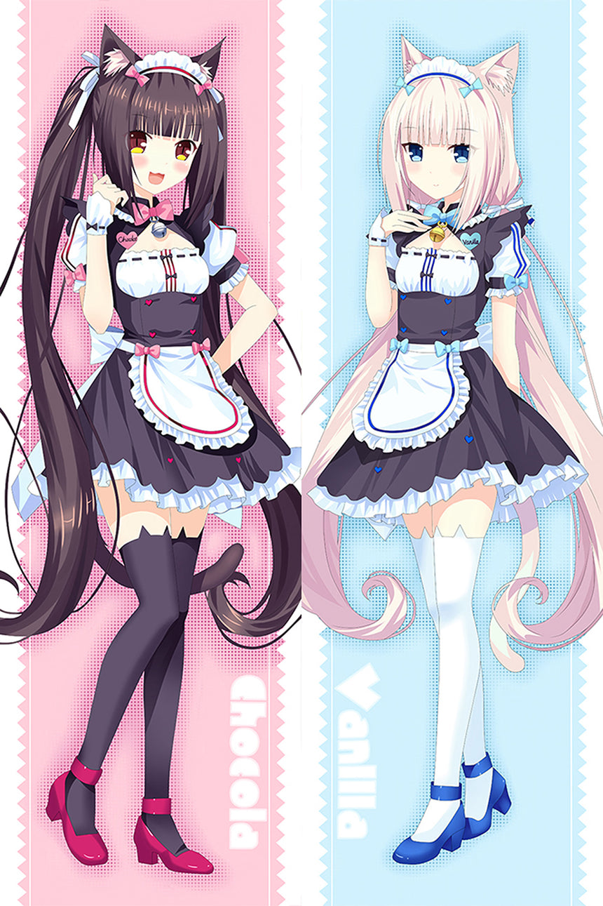 Chocola en Vanilla Dienstmeisjesoutfits Dakimakura