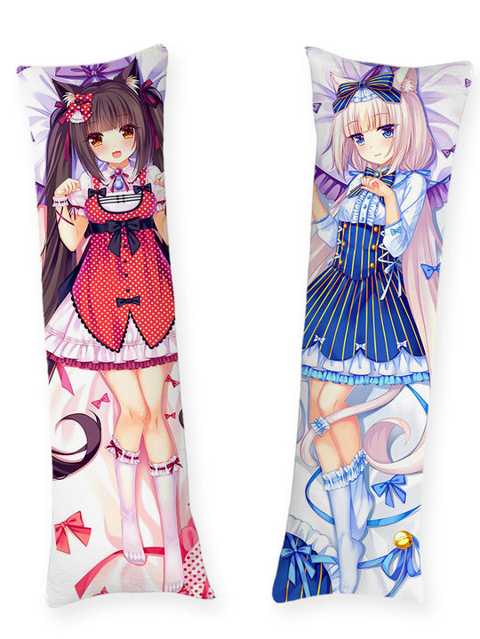 Chocola en Vanilla Strikjesjurken Dakimakura