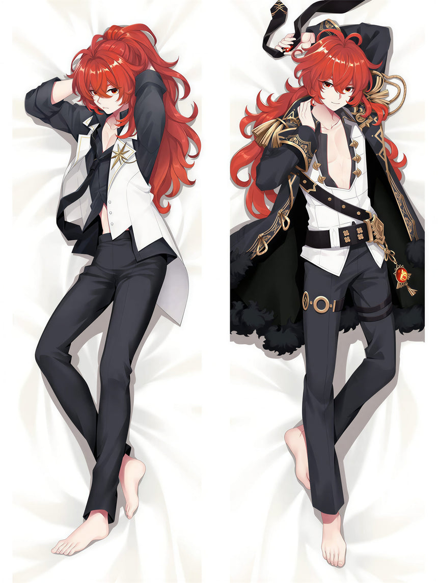 Genshin Impact Diluc Dakimakura 2