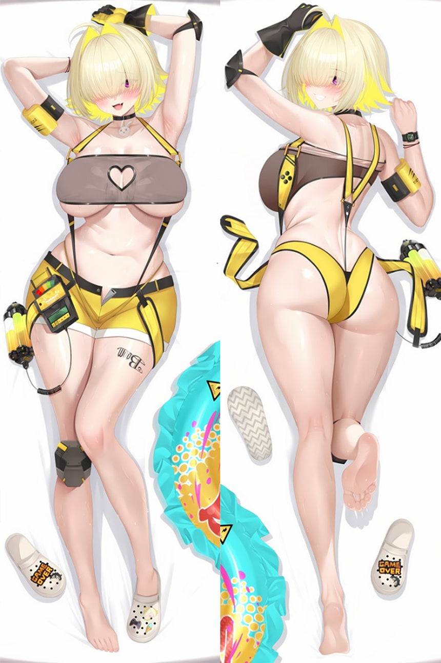 Elegg Nikke Mesh Top met Hartjes Dakimakura