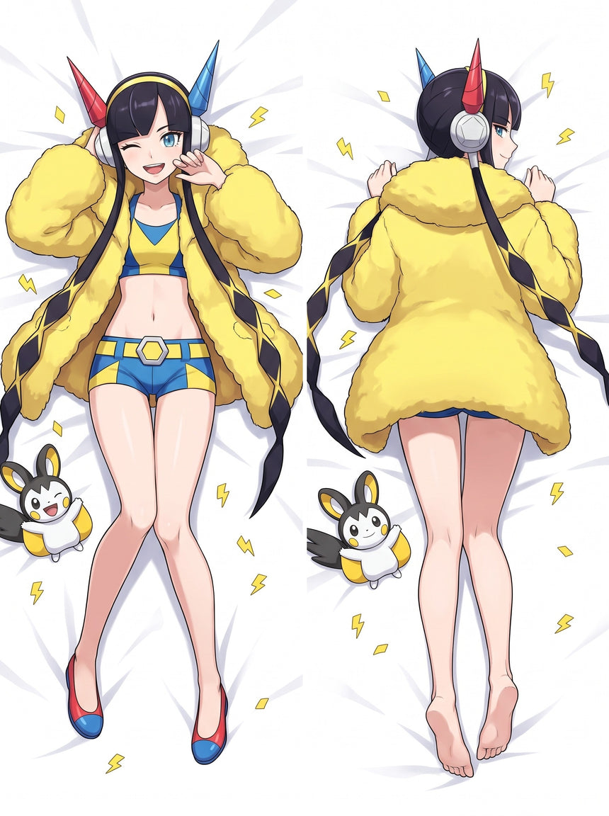 Elesa Pokemon Supermodel Catwalk Jas Dakimakura