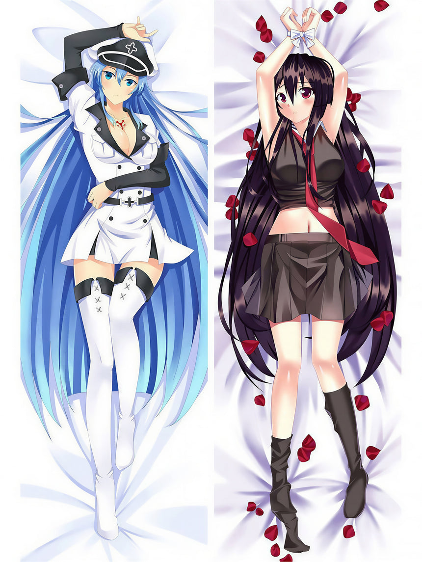 Esdeath & Akame Dakimakura 2