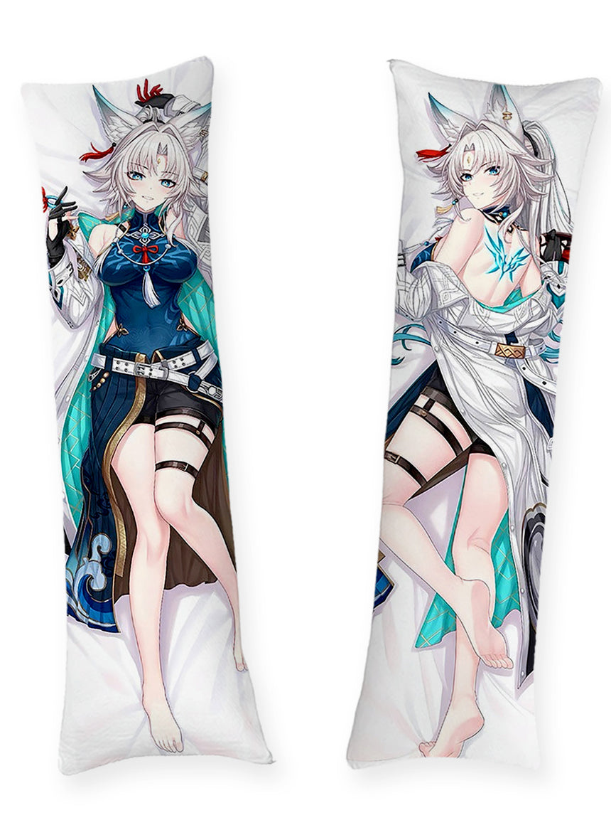 Feixiao Vossenoren en Witte Jas Dakimakura