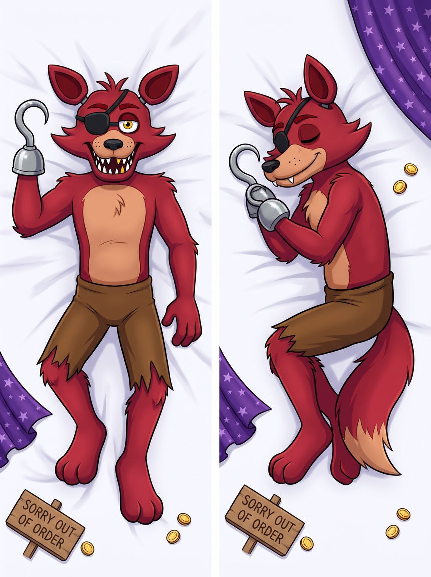 Foxy Klassieke Pirate Cove Dakimakura