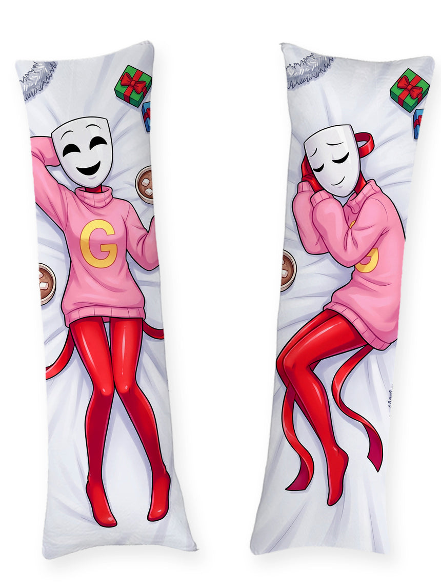 Gangle Roze Kersttrui Dakimakura