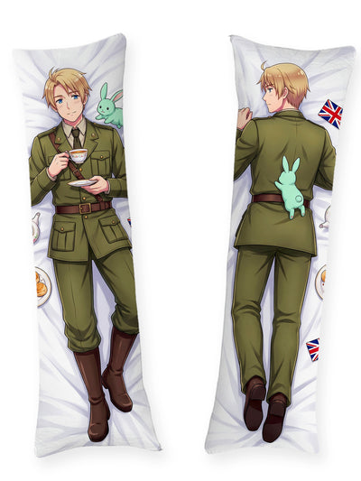 Hetalia England Uniform met Thee en Scones Dakimakura