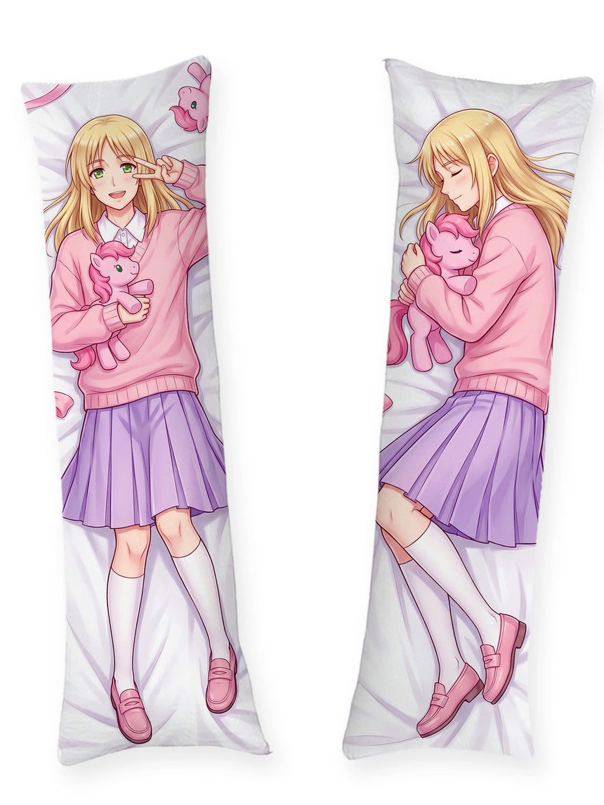 Hetalia Poland Roze Trui en Pony Dakimakura