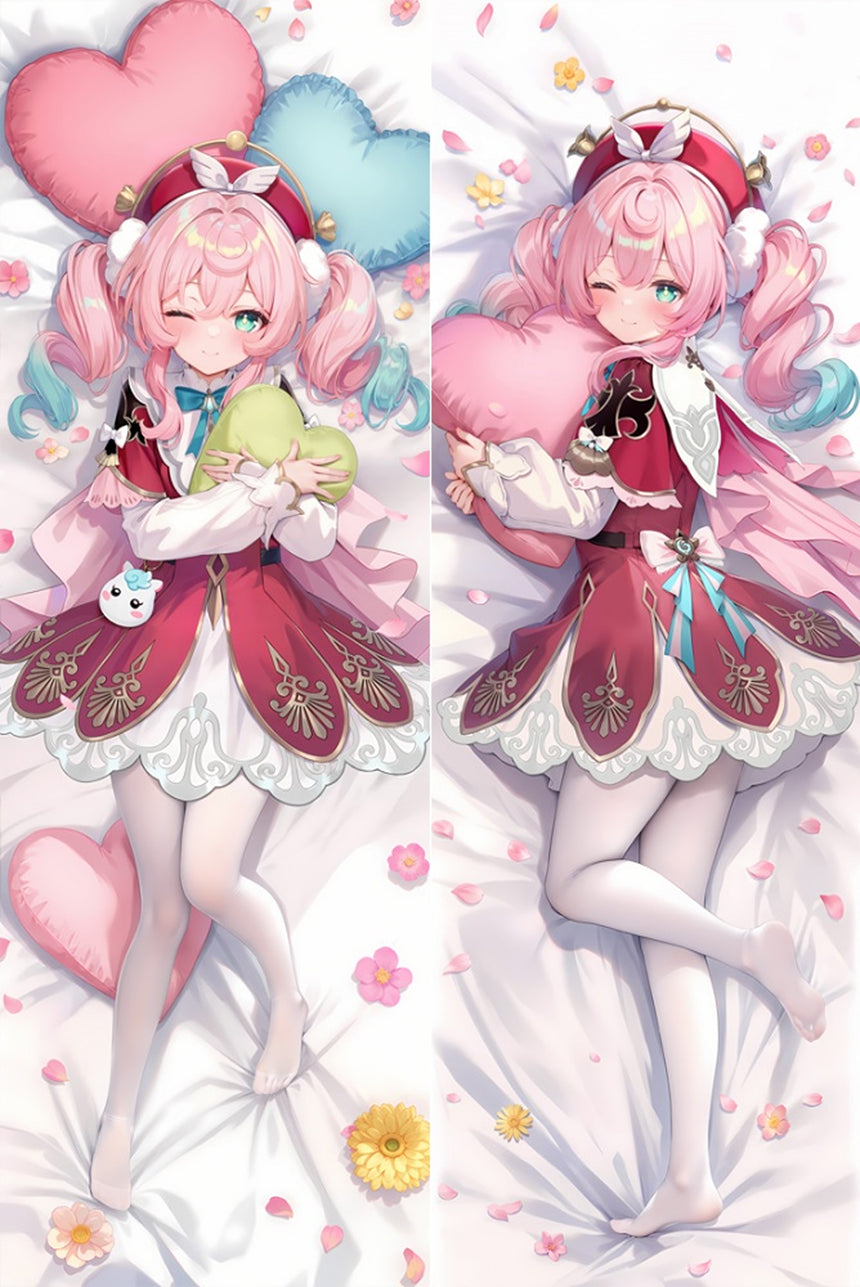 Hyacine Roze Hartjes Dakimakura