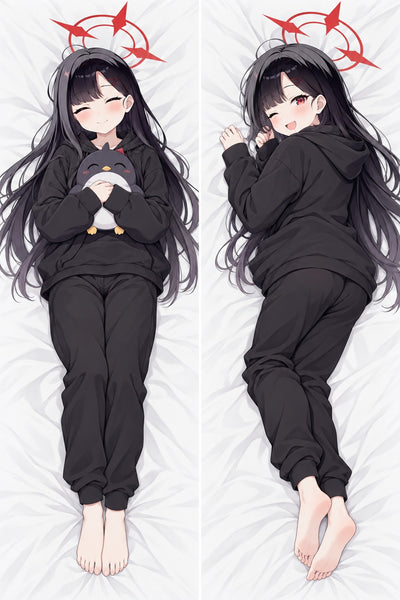 Ichika Zwarte Hoodie Dakimakura
